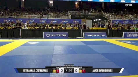 Esteban Gael Castellanos vs Aaron Byron Barrios 2026 Pan Kids Jiu-Jitsu IBJJF Championship