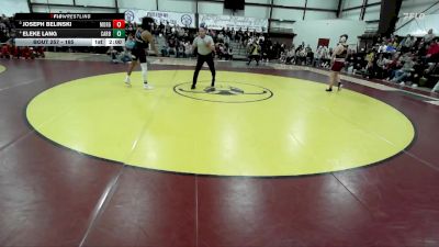 165 lbs Cons. Semi - Eleke Lang, Carbon vs Joseph Belinski, Morgan