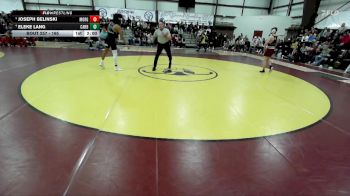 165 lbs Cons. Semi - Eleke Lang, Carbon vs Joseph Belinski, Morgan