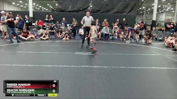 52 lbs Round 5 (8 Team) - Parker Mangum, North Carolina vs Deacon Markijohn, The Savage Barn Brothers