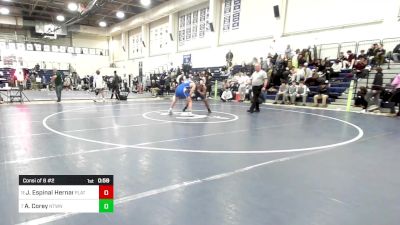 175 lbs Consi Of 8 #2 - Jussiel Espinal Hernandez, Platt vs Andrew Corey, Newtown