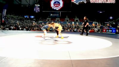 110 lbs Cons. Rd Of 64 - Dawn Berube, Massachusetts vs Dezirae Martinez, Oregon