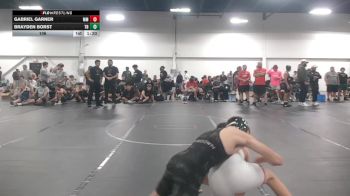 106 lbs Round 3 (4 Team) - Gabriel Garner, Maryland Mallets vs Brayden Borst, Team Darkhorse