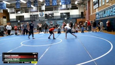 90-103 lbs Round 2 - Jackson Pebley, Charger Wrestling Club vs Smoot Perkins, Northside Wrestling Club