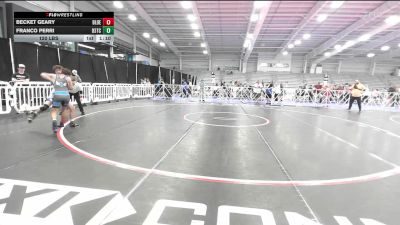 120 lbs Rr Rnd 1 - Becket Geary, Blue Shell Wrestling Club vs Franco Perri, D3 Training Center