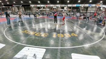105 lbs 2nd Place Match - Renzy LeProwse, Mine Yard Dogs Wrestling Club vs Jacob Wolf, Dickinson Wrestling Club