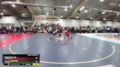 215 lbs Cons. Round 2 - Preston Gil, Coronado vs Kyle Chester, Widefield