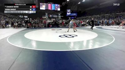 113 lbs Cons. Sub-rd Of 16 - Chance Wuhr, OH vs Aiden Sweat, MT