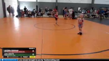 39-43 lbs Round 2 - Lexi Houtz, Thurston Mat Club vs Jayden Crisman, Oregon City High School Wrestling