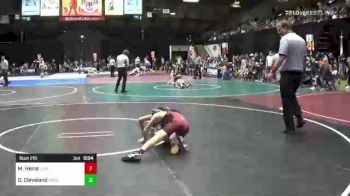 52 lbs Quarterfinal - Levi Meyer, West Central vs Tyler Tuttle, Nevada Elite