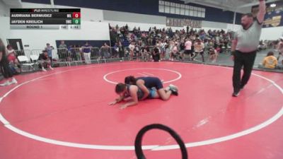 155 lbs Round 1 - Jayden Kreilich, 951 Wrestling Club vs Audriana Bermudez, Millikan