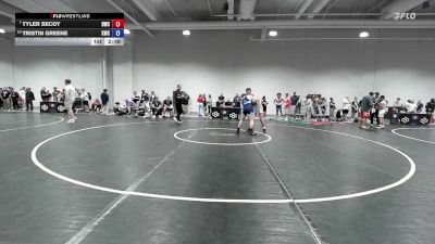 Champ. Round 3 - Tyler Secoy, Bison Wrestling Club vs Tristin Greene, Knights Wrestling Club