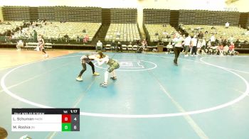 61 lbs Rr Rnd 10 - Lucas Schuman, Mat Assassins Gray vs Michael Roshia, Quaker Nation