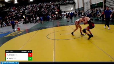 167-177 lbs Quarterfinal - Kasen Grape, CWO vs Hunter Perks, CAMBRIDGE