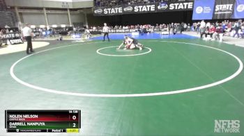 1A 138 lbs 1st Place Match - Darrell Nanpuya, Omak vs Nolen Nelson, Castle Rock