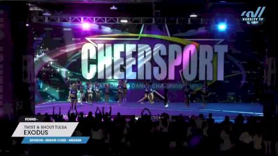 Twist & Shout Tulsa - Exodus [2023 L5 Senior Coed - Medium] 2023 CHEERSPORT National All Star Cheerleading Championship