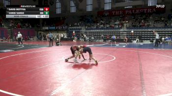 125 lbs Semifinal - Davis Motyka, Penn vs Chris Vargo, Edinboro