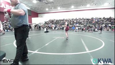 98-109 lbs Rr Rnd 1 - Hadley Edgar, Perry Wrestling Academy vs Bristol St. Clair, Choctaw Ironman Youth Wrestling