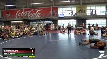 100 lbs Placement Matches (8 Team) - Lucas Bauer, Morris Fitness vs Stephen Palmer, Panhandle Punishers