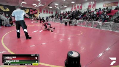 120 lbs Cons. Round 3 - Monica Gomez, Mater Dei vs Jaimy Perez, Valley View