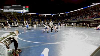 135 lbs Round Of 32 - J Hinds IV, Hughesville vs Wyatt Brandt, Northeastern