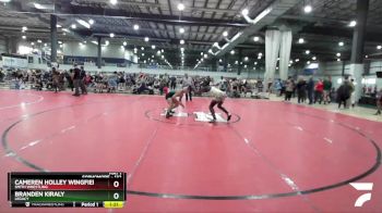 132 lbs Cons. Semi - Branden Kiraly, Legacy vs Cameren Holley Wingfield, Smith Wrestling