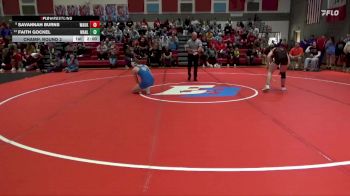 130 lbs Champ. Round 2 - Savannah Burns, Waukon vs Faith Gockel, Wahlert Catholic