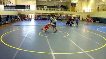 157 lbs Cons. Round 3 - Romiz Monaco, Newman vs Talan Braswell, Labette Community College