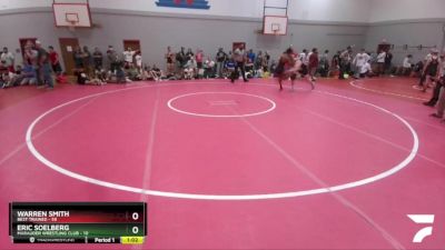 205 lbs Round 2 (6 Team) - Warren Smith, Best Trained vs Eric Soelberg, Marauder Wrestling Club