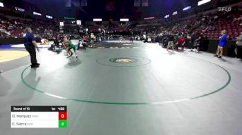 113 lbs Round Of 16 - Dominic Marquez, Paso Robles (CS) vs Edwin Sierra, Poway (SD)