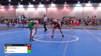174 lbs C Of 16 #2 - Jared Krattiger, Minnesota vs Kekana Fouret, Utah Valley