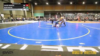 160 lbs Consi Of 32 #2 - Caleb Quintua, Petaluma WC vs Elias Reyes, Kingsburg