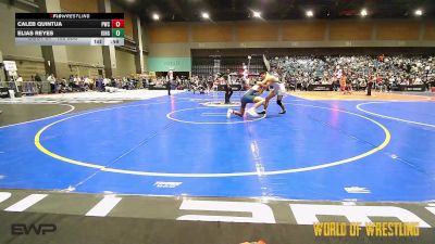 160 lbs Consi Of 32 #2 - Caleb Quintua, Petaluma WC vs Elias Reyes, Kingsburg