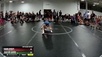 60 lbs Finals (2 Team) - Sadie Sweat, Journeymen Red vs Sawyer Oakes, Undisputed Wrestling