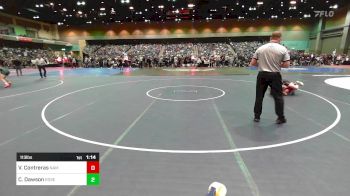 113 lbs Round Of 32 - Vincent Contreras, Nampa vs Carter Dawson, Roseburg