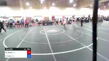 57 kg Cons 8 #1 - Miller Sipes, Greater Heights Wrestling vs Ian Hardy, MWC Wrestling Academy