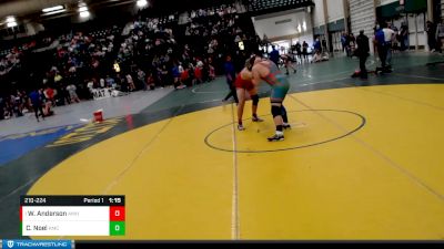 210-224 lbs Round 4 - Wyatt Anderson, Amherst vs Colby Noel, Southern Valley Wrestling