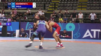 51 kg 1/4 Final - Hikmat Hagverdiyev, Azerbaijan vs Abu Saga, Norway