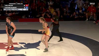 170 lbs 1st Place Match - Jael Miller, PA vs Autumn Elsbury, IA
