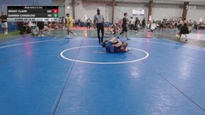 132 lbs Consi Of 16 #2 - Brody Clark, Central Maryland Wrestling vs Darren Cangelosi, Prime Wrestling Club