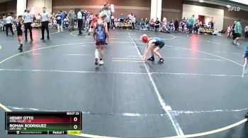 58 lbs Round 6 (8 Team) - Roman Rodriguez, Ares Red vs Henry Otto, Steel Valley