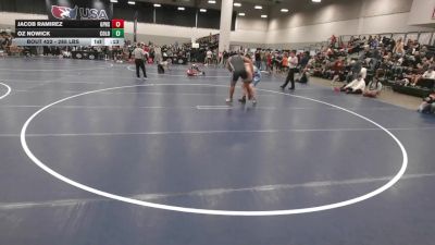 285 lbs Cons. Quarters - JACOB RAMIREZ, Grand Prairie High School Wrestling vs Oz Nowick, Colorado