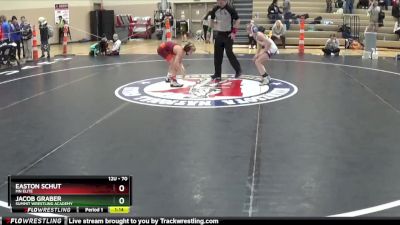 70 lbs 1st Place Match - Easton Schut, MN Elite vs Jacob Graber, Summit Wrestling Academy