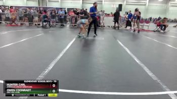 70 lbs Champ. Round 2 - Hunter Carl, American Dream Wrestling vs Owen Coonradt, Grit Mat Club