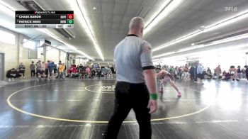 152 lbs Consi Of 8 #2 - Chase Baron, Duryea vs Patrick Wing, Hornell