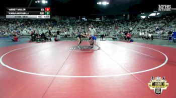 G6A-140 lbs Cons. Semi - Carli Antonelli, PUTNAM CITY WEST (Girls) vs Abbey Miller, BIXBY (Girls)