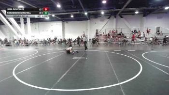 77 lbs Round Of 16 - Liam Gonzalez, Az Cross Trained vs Rosemarie Mitchell, LV Bears WC