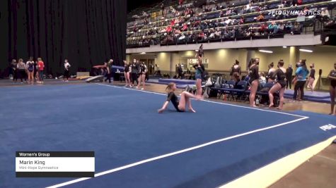 Marin King - Women's Group, Mini-Hops Gymnastics - 2021 Women's Xcel Region 4 Championships