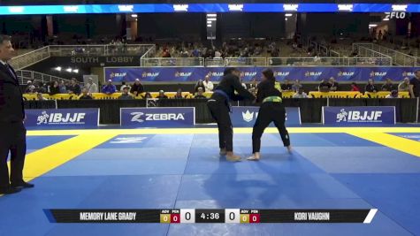 Kori Vaughn vs Memory Lane Grady 2026 Pan Jiu Jitsu IBJJF Championship