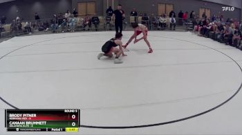 116 lbs Round 5 (8 Team) - Brody Pitner, Nebraska Red vs Canaan Brummett, Oklahoma Elite